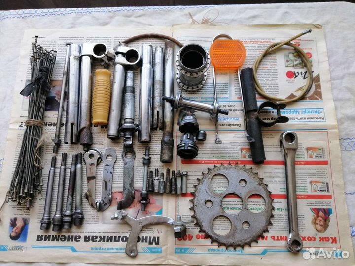 Запчасти на велосипед СССР