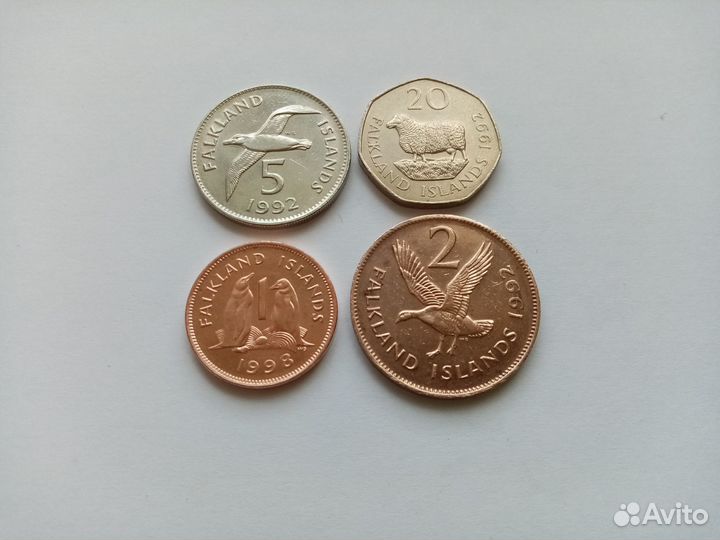 Иностранные монеты разных стран и времён