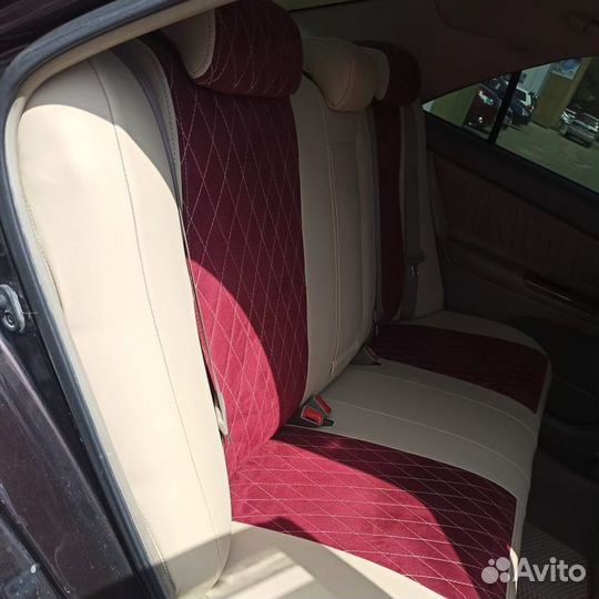 Авточехлы из эко кожи на toyota camry