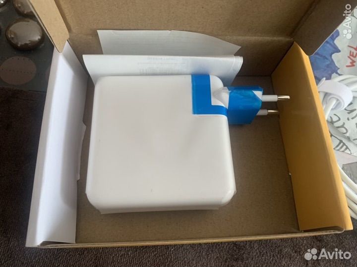 Блок питания для macbook pro/ноутбуков 61w новый