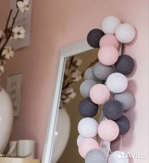 Гирлянда в детскую шары
