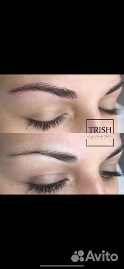 Модель на перманентный макияж бровей