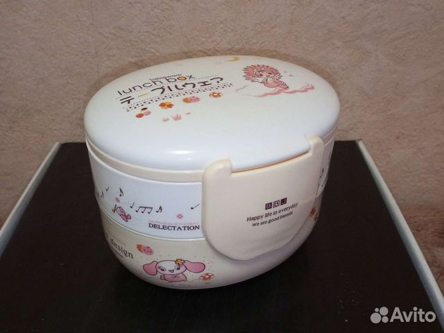 Ланчбокс пластиковый 3 уровня