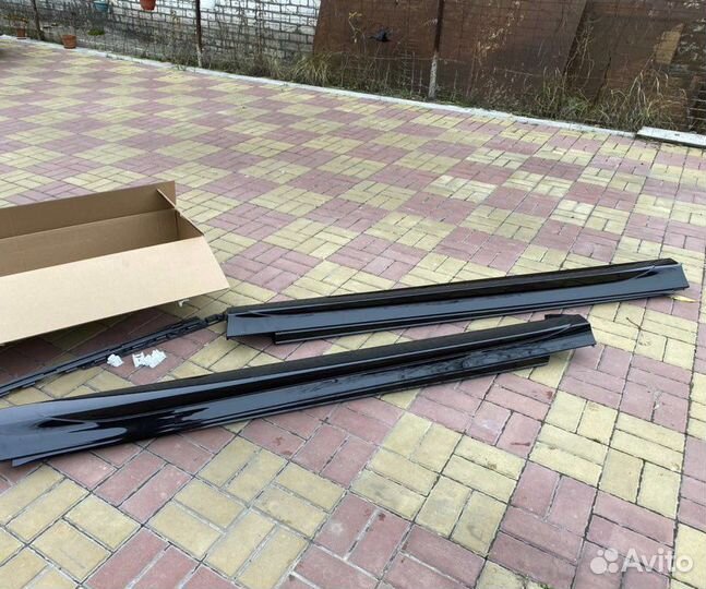 Пороги на GLE 400d