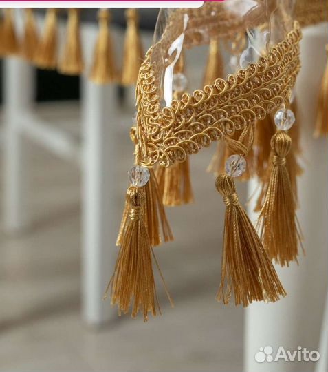 Скатерть силиконовая с бахромой