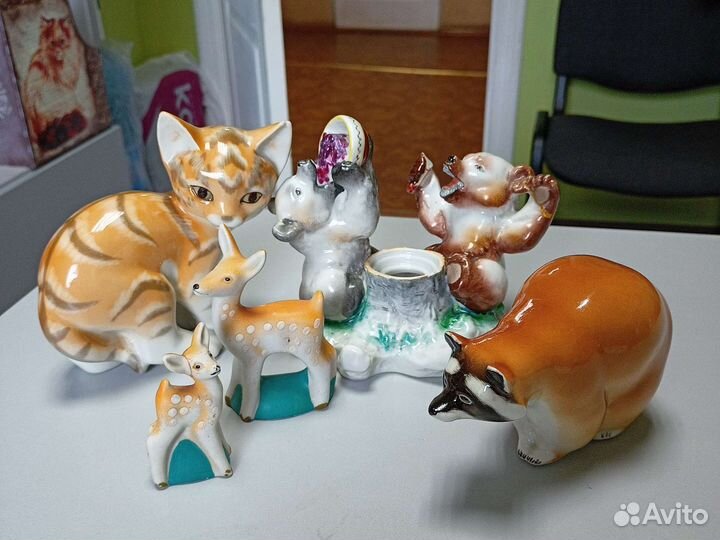 Фарфоровые статуэтки СССР
