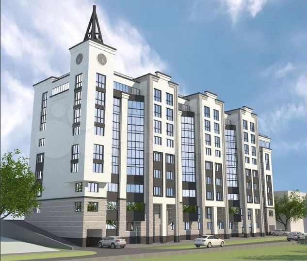 3-к. квартира, 95,6 м², 3/9 эт.