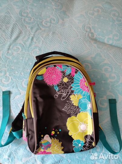 Рюкзак школьный для девочки grizzly