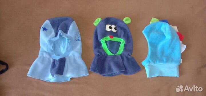 Шапка-шлем для мальчика