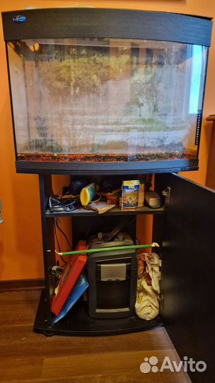 Аквариум с тумбой, компрессором