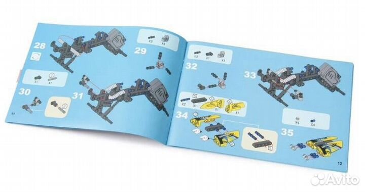 Конструктор внедорожник 199 деталей
