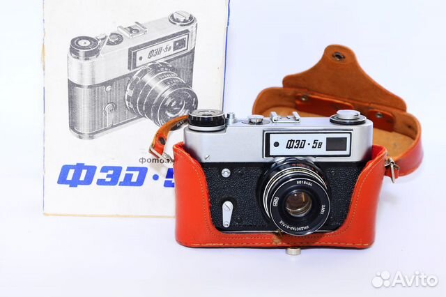 Фэд-5В Пленочный фотоаппарат СССР как новый