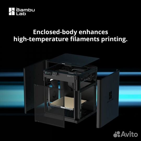 3d принтер Bambu Lab P1T,Новый 2024