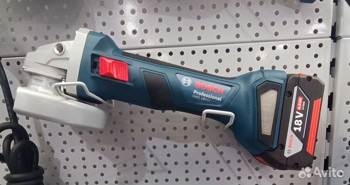 Аккумуляторная болгарка bosch