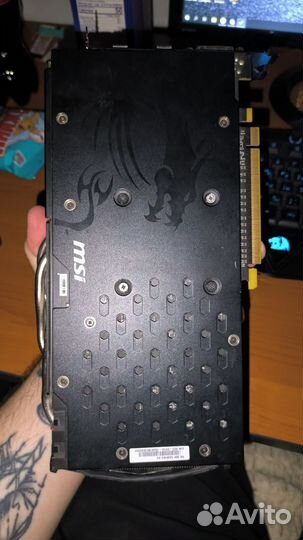 Видеокарта на запчасти amd radeon r9 380 4g