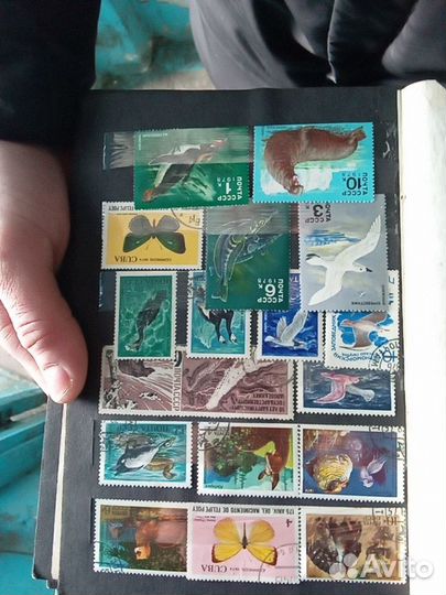 Почтовые марки разной тематики