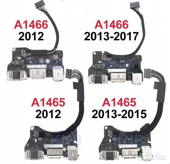 Плата питания IO MacBook Pro/Air MagSafe 1/2