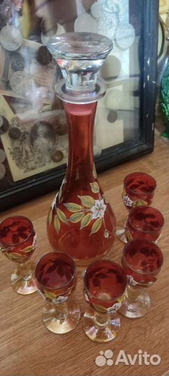 Сет для вина богемия