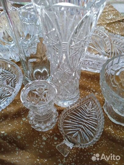 Хрустальная посуда ссср. Отправляю