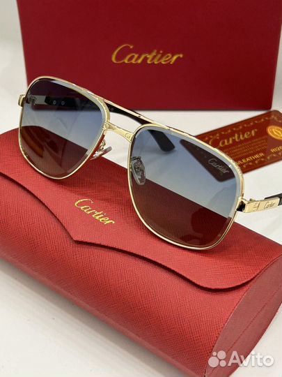 Солнцезащитные очки мужские cartier