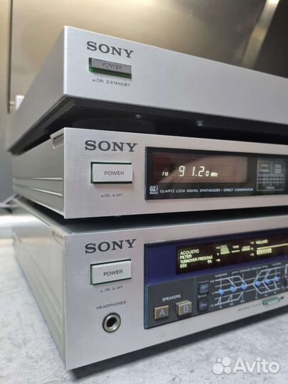 Проигрыватель с усилителем sony