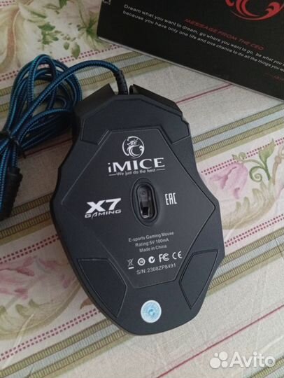 Игровая мышь x7 gaming imlce