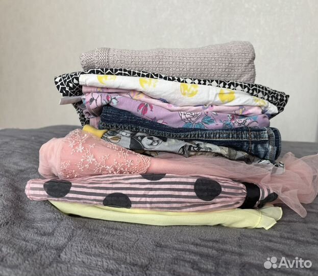 Детские вещи на девочку пакетом 86 92
