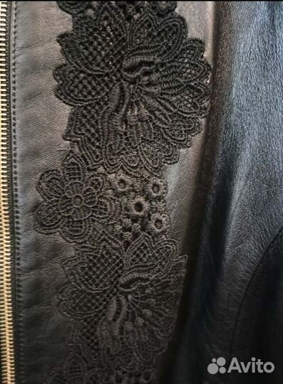 Blumarine кожаная куртка