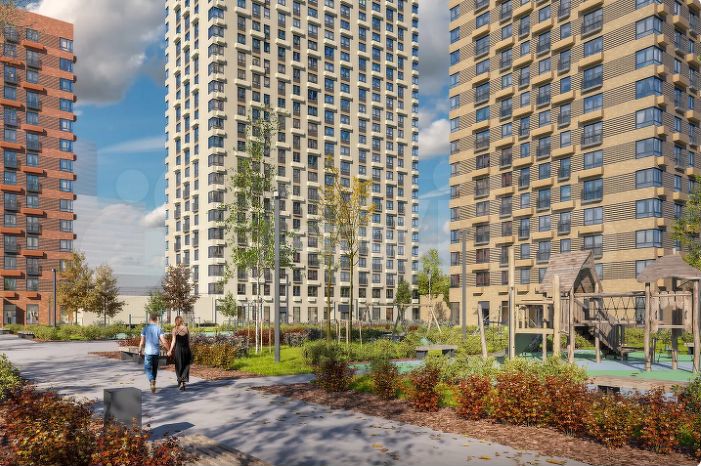 2-к. квартира, 45,9 м², 2/27 эт.