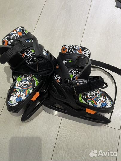 Коньки детские раздвижные 26 31