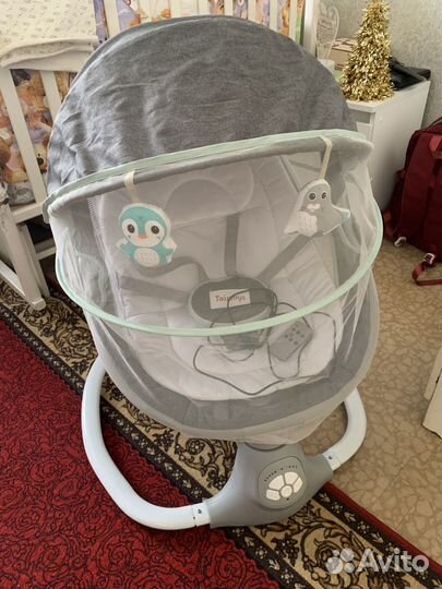 Электронные качели для новорожденных