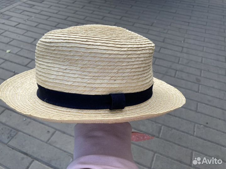 Шляпа женская соломенная