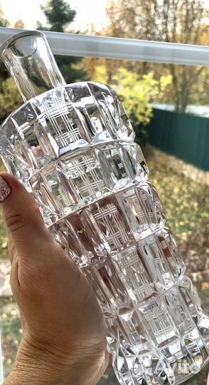 Хрустальный штоф с рюмками