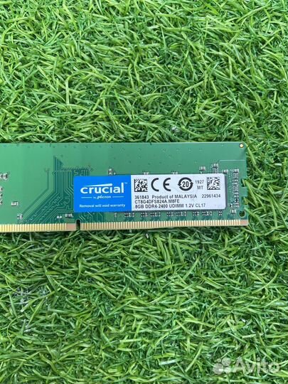 Crucial DDR4 8Gb 2400MHz CL17
