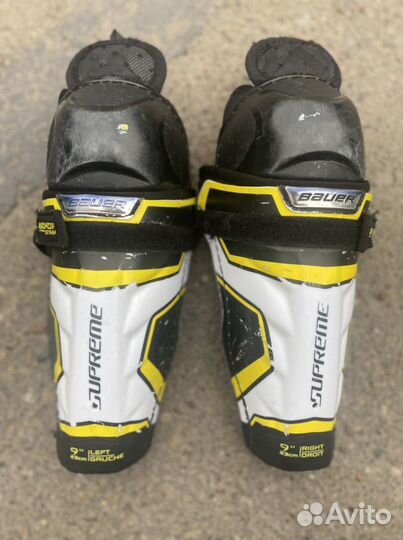 Щитки хоккейные bauer supreme размер 9