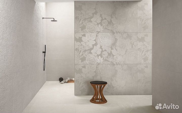 Мозаика FAP bloom White Print Esagono Mosaico