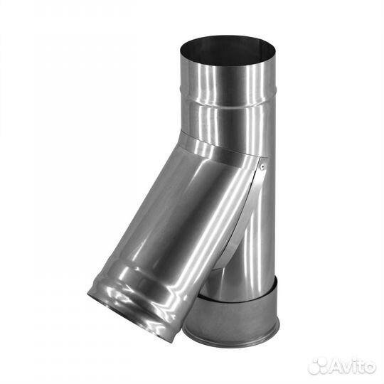 Тройник 45 D150мм 1,0мм aisi430 Заглушка