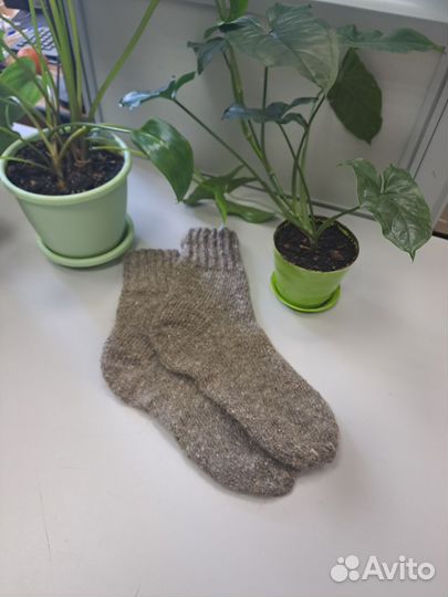 Шерстяные носки