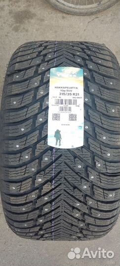 Nokian Tyres Hakkapeliitta 10p SUV 275/40 R21 и 315/35 R21 111T