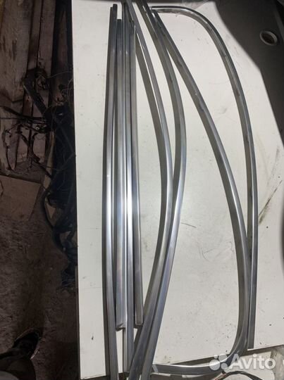 Молдинги дверей Хром BMW E60