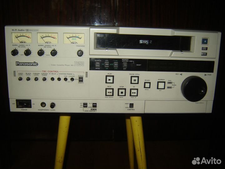 Video Cassette player panasonic AG-7650