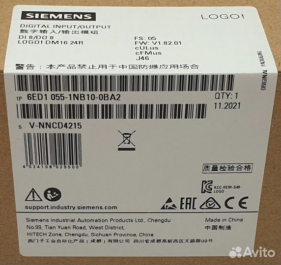 6ED1055-1NB10-0BA2 модуль дискретных входов logo