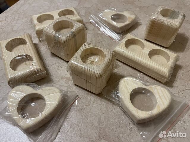 Подсвечник дерево