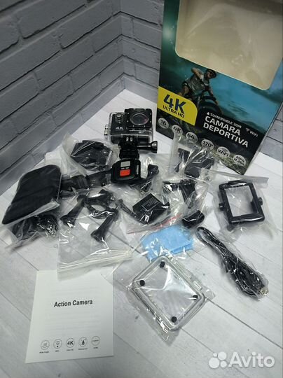 Экшн камера 4К новая в наличии несколько