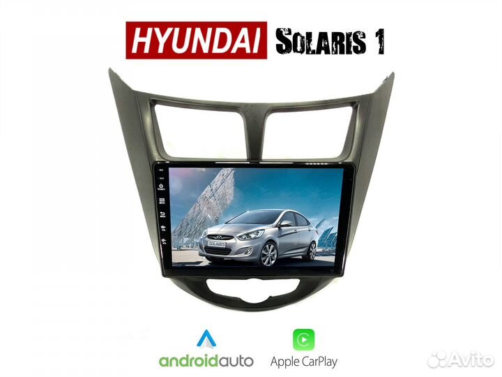 Topway Hyundai Solaris 1 LTE CarPlay 4/32gb 8 ядер