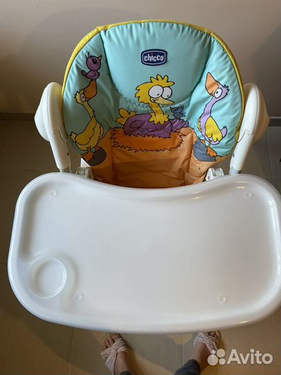 Стульчик для кормления chicco polly