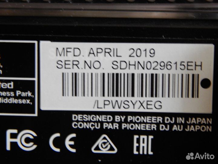 Проигрыватель винила pioneer plx-500 Dj