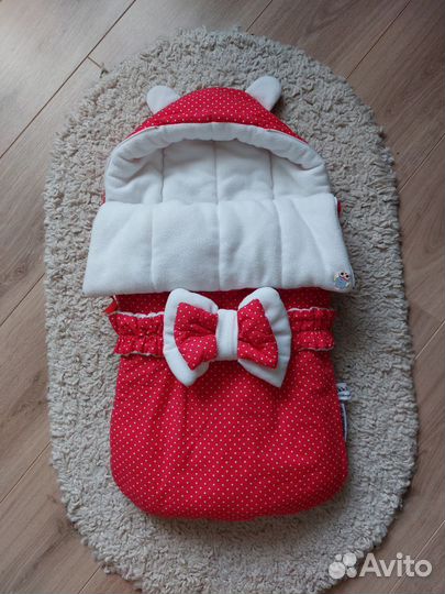 Тёплый конверт в коляску и на выписку