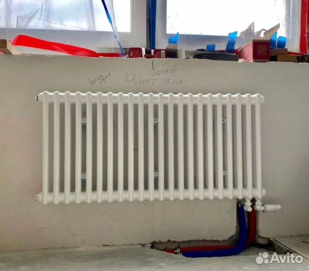 Трубчатые радиаторы/ Горизонтальный радиатор