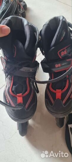 Роликовые коньки детские раздвижные